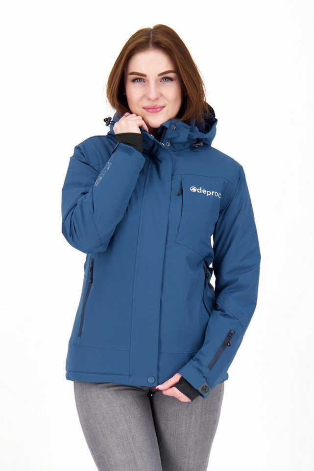 DEPROC Active Winterjacke MONTREAL WOMEN NEW CS mit herausnehmbarem Windfang, auch in großen Größen erhältich von DEPROC Active