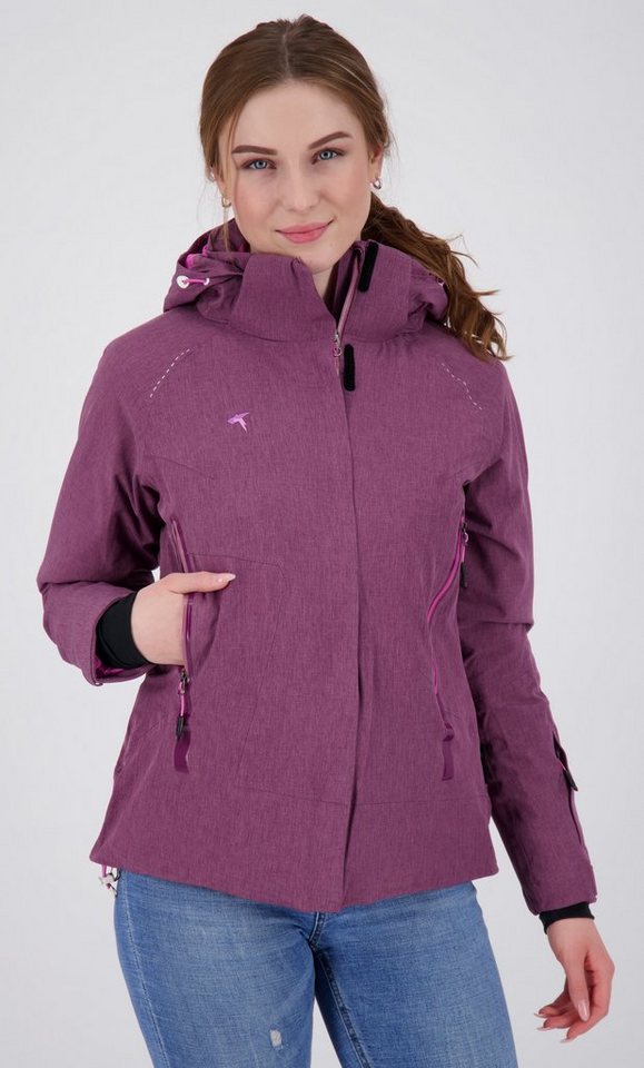 DEPROC Active Funktionsjacke TITTALLON Women mit abnehmbarer Kapuze und Windfang von DEPROC Active