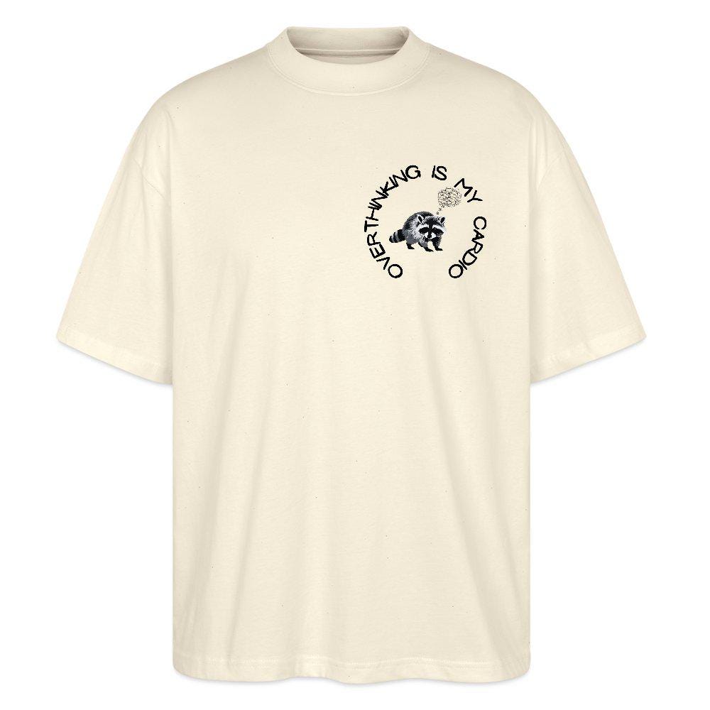 Overthinking Is My Cardio - Lustiges Oversized Bio T-Shirt/Unisex Für Männer & Frauen Geschenk Overthinker Front- Und Backprint Overthinking Is My Cardio - Lustiges Oversized Bio T-Shirt/Unisex Für Männer & Frauen Geschenk Overthinker Front- Und Backprint von DEPTofDOUBT