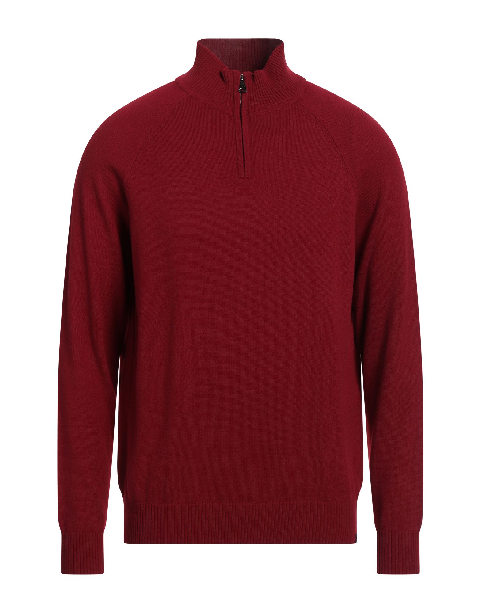 DEREK ROSE Rollkragenpullover Herren Ziegelrot von DEREK ROSE