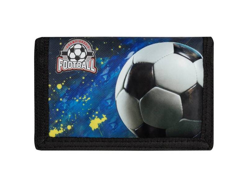 DERFORM Geldbörse Fussball Football Geldbörse Geldbeutel Kinder Portemonnaie von DERFORM