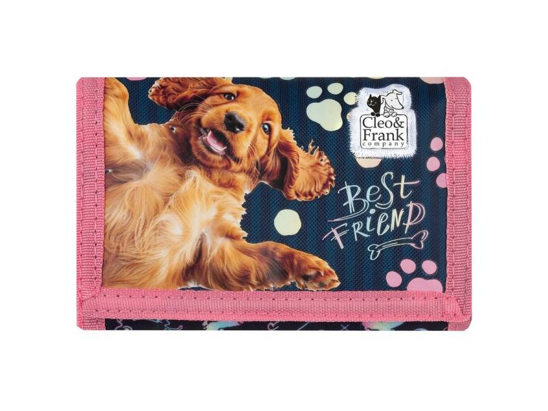 DERFORM Geldbörse Hunde Geldbörse Geldbeutel Kinder Portemonnaie Hund von DERFORM