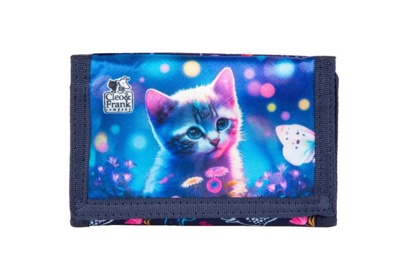 DERFORM Geldbörse Süße Katze Kätzchen Geldbörse Geldbeutel Kinder Portemonnaie von DERFORM