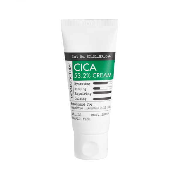 DERMA FACTORY - Cica 53.2% Cream - 30ml DERMA FACTORY - Cica 53.2% Cream - 30ml von DERMA FACTORY