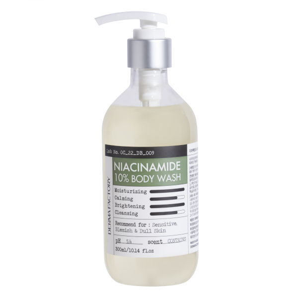DERMA FACTORY - Niacinamide 10% Body Wash - 300ml DERMA FACTORY - Niacinamide 10% Body Wash - 300ml von DERMA FACTORY