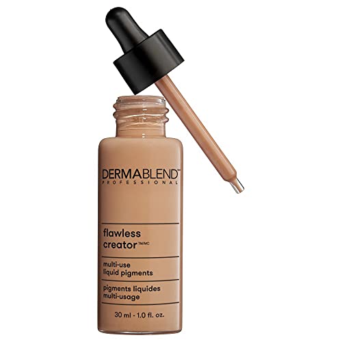 Dermablend Flawless Creator leichte Foundation – ölfreie Formel – Never Cakey – deckt Hautunreinheiten ab – schwerelose Abdeckung – geeignet für normale, kombinierte und fettige Haut – 50 W – 30 ml von DERMABLEND