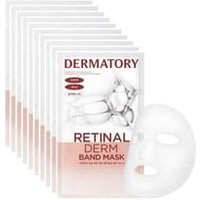 DERMATORY - Retinal Derm Band Mask Bundle Set 28g x 10 sheets von DERMATORY