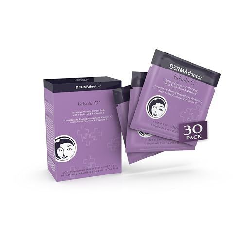 DERMAdoctor Kakadu C Intensive Vitamin C Peeling Pads für Frauen 30 x 0,06 oz Pads DERMAdoctor Kakadu C Intensive Vitamin C Peeling Pads für Frauen 30 x 0,06 oz Pads von DERMAdoctor