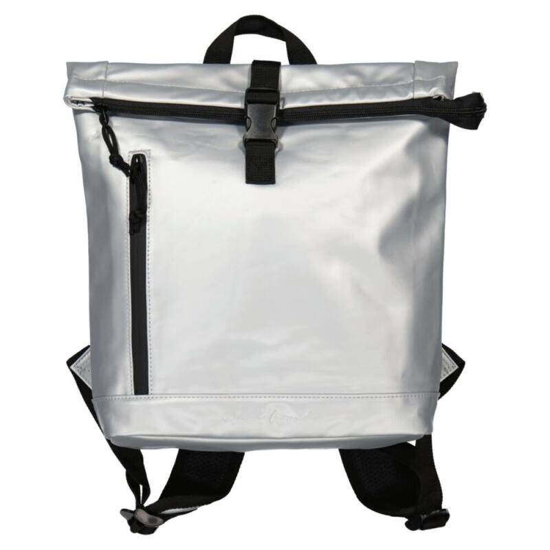 DERNIER - Black Hawk Rucksack S aus PU Metalic Silber Gold/Silber/Bronze von DERNIER