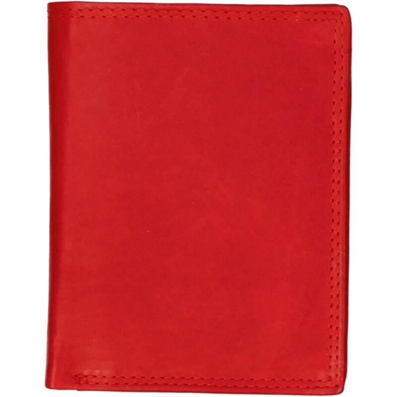 DERNIER - Dernier Kombibörse RFID-Schutz echt Rindleder rot Rot von DERNIER