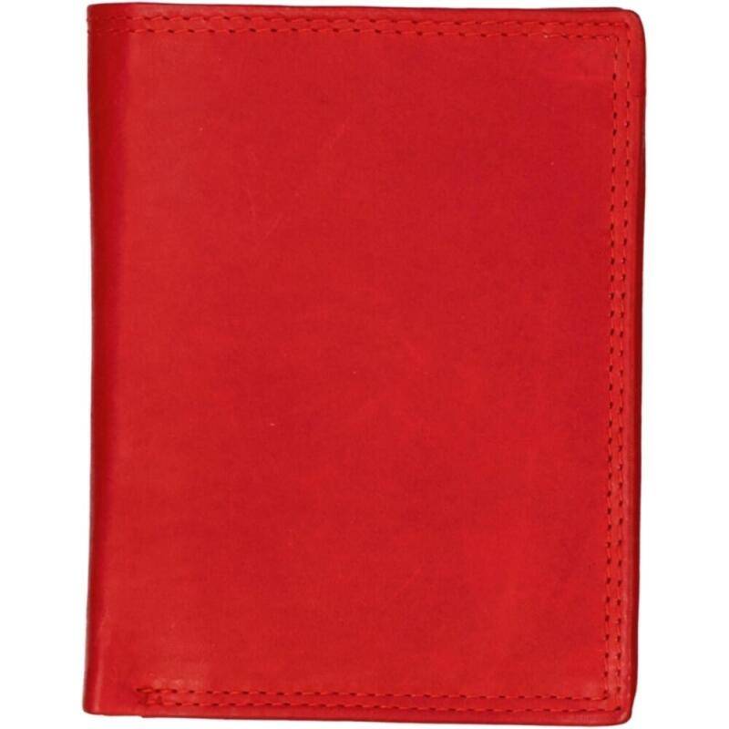 DERNIER - Dernier Kombibörse RFID-Schutz echt Rindleder rot Rot von DERNIER