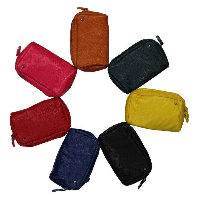 DERNIER - Dernier Schlüsselmäppchen echt Rindleder sortiert Multicolor von DERNIER