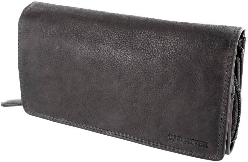 DERNIER - Langbörse Schwarz Schwarz von DERNIER