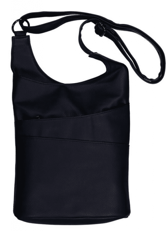 DERNIER - New Bags Crossbag Synth. 3 RV navy Blau von DERNIER