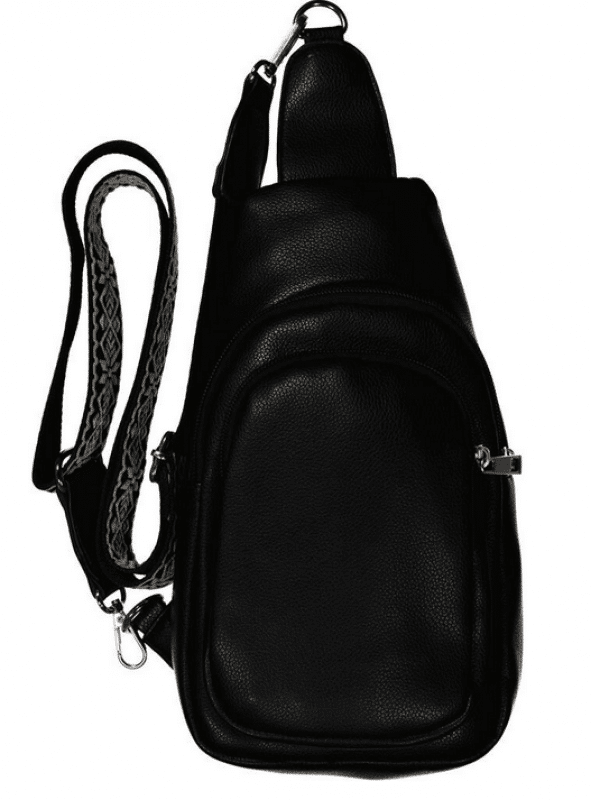 DERNIER - New Bags Crossbag Synth. schwarz Schwarz von DERNIER