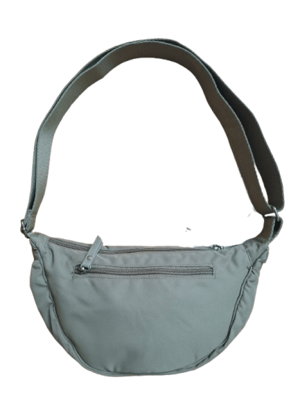 DERNIER - New Bags Schultertasche Bananabag klein super leicht olive Grün von DERNIER
