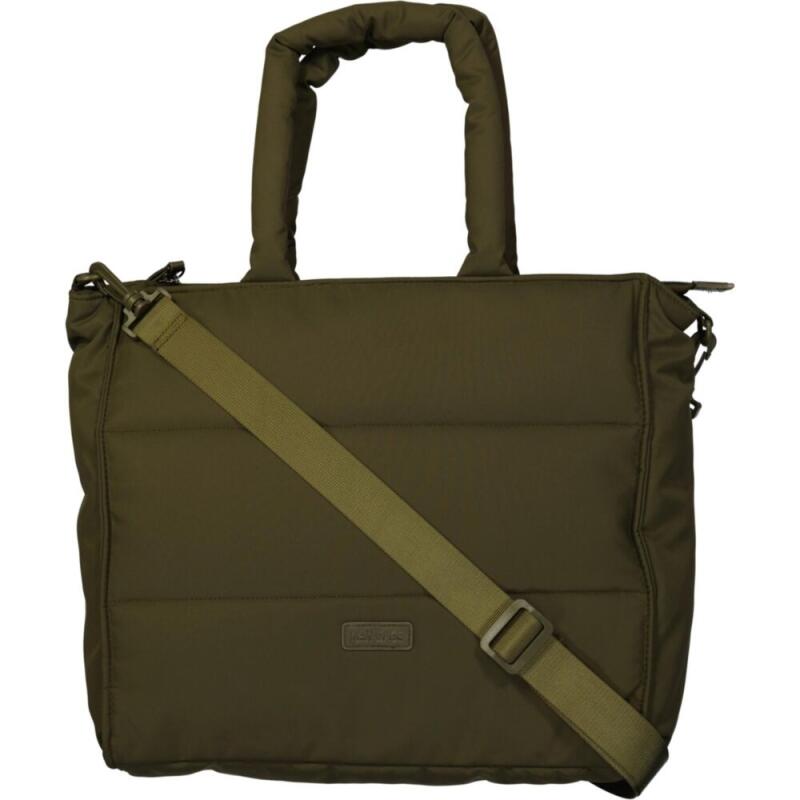 DERNIER - New Bags Shopper 2 Griffe + langer Riemen super leicht oliv Grün von DERNIER