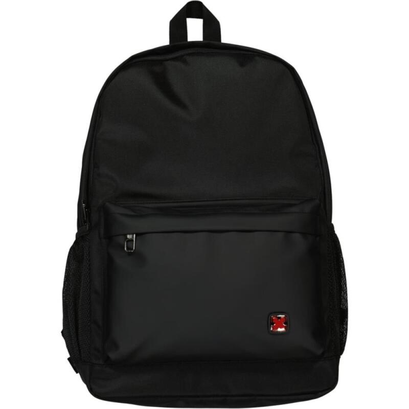 DERNIER - Travel ´N´ Meet Rucksack aus Spinnstoff Schwarz Schwarz von DERNIER