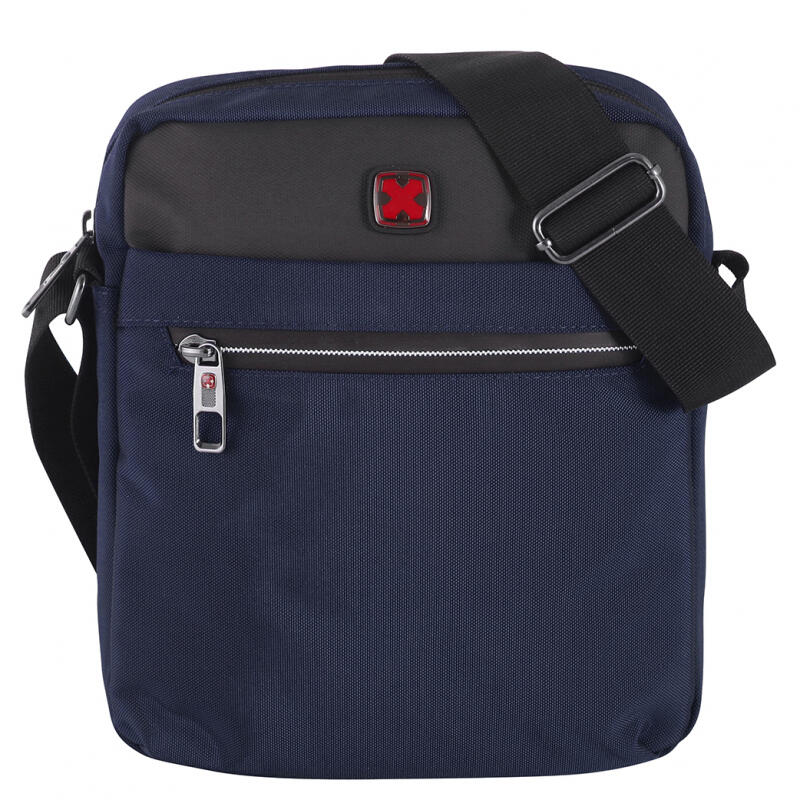 DERNIER - Travel N Meet Schultertasche 3 RV Spinnstoff navy Blau von DERNIER
