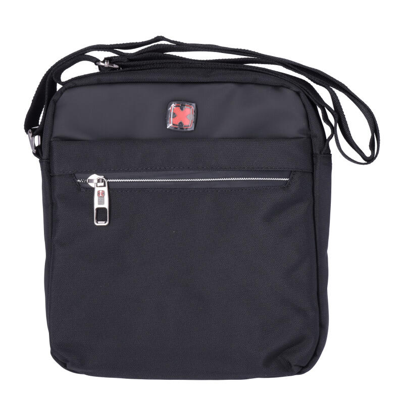 DERNIER - Travel N Meet Schultertasche 3 RV Spinnstoff schwarz Schwarz von DERNIER