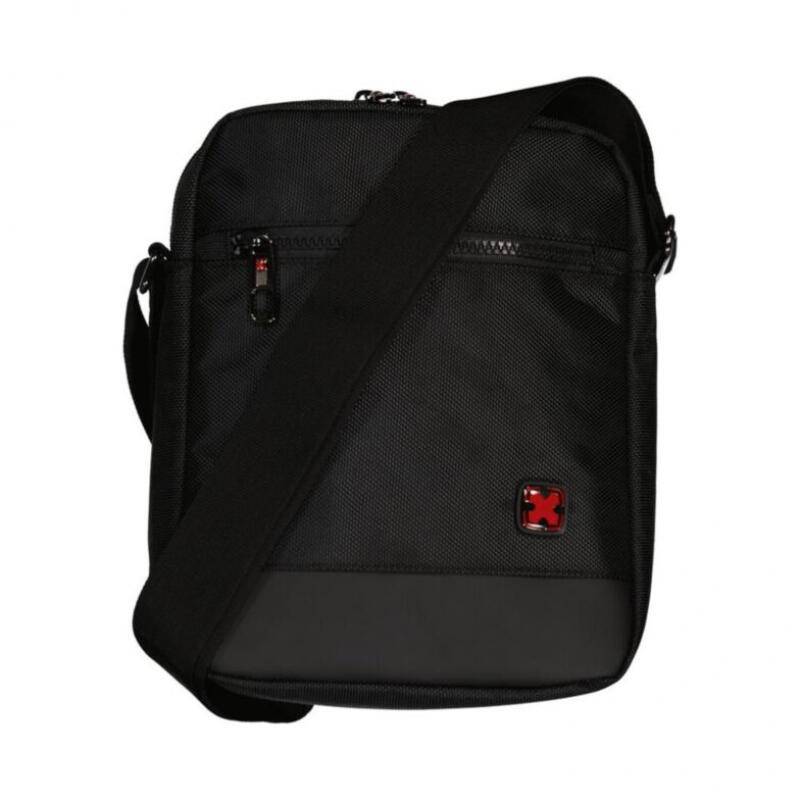 DERNIER - Travel ´N´ Meet Schultertasche aus Spinnstoff Schwarz Schwarz von DERNIER