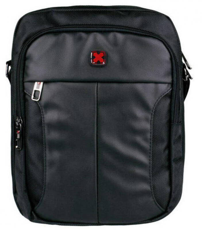 DERNIER - Travel ´N´ Meet Schultertasche aus Spinnstoff Schwarz Schwarz von DERNIER