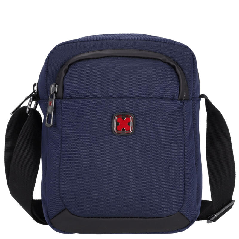 DERNIER - Travel ´N´ Meet Schultertasche aus Spinnstoff klein Navy Blau von DERNIER