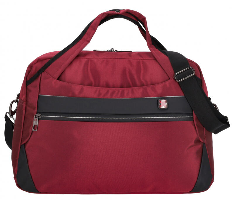 DERNIER - Travel N Meet Sporttasche aus Spinnstoff rot Rot von DERNIER