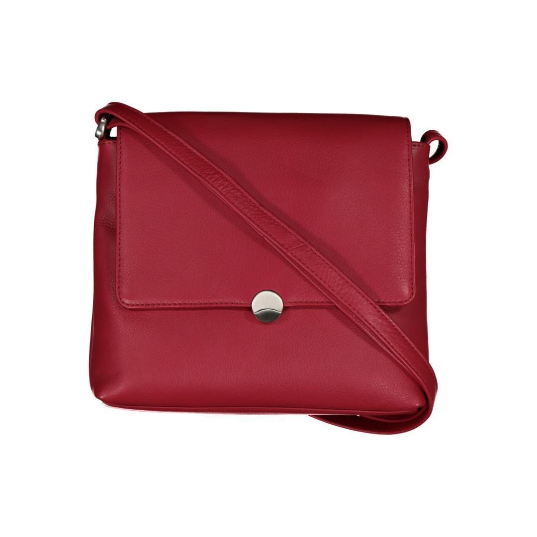 DERNIER - Üb-Handtasche Estelle Handtasche Dunkelrot Rot von DERNIER