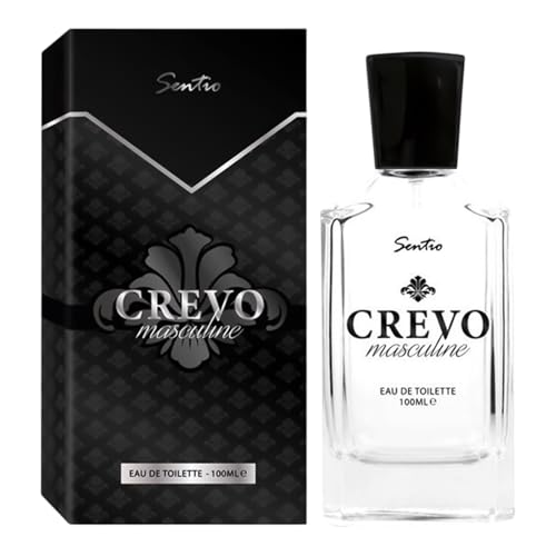 Crevo Masculine Eau de Toilette, fruchtiger würziger holziger Duft, 100 ml von DERPOL