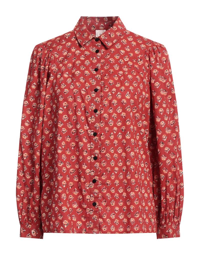 DES PETITS HAUTS Hemd Damen Rostrot von DES PETITS HAUTS