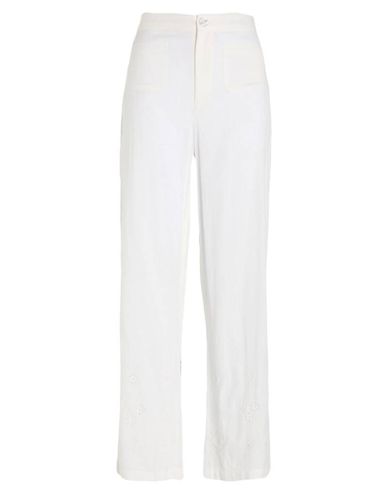 DES PETITS HAUTS Hose Damen Weiß von DES PETITS HAUTS