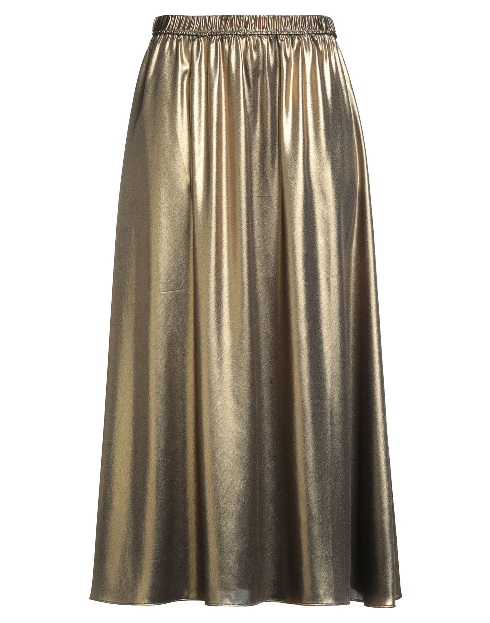 DES PETITS HAUTS Midi-rock Damen Gold DES PETITS HAUTS Midi-rock Damen Gold von DES PETITS HAUTS