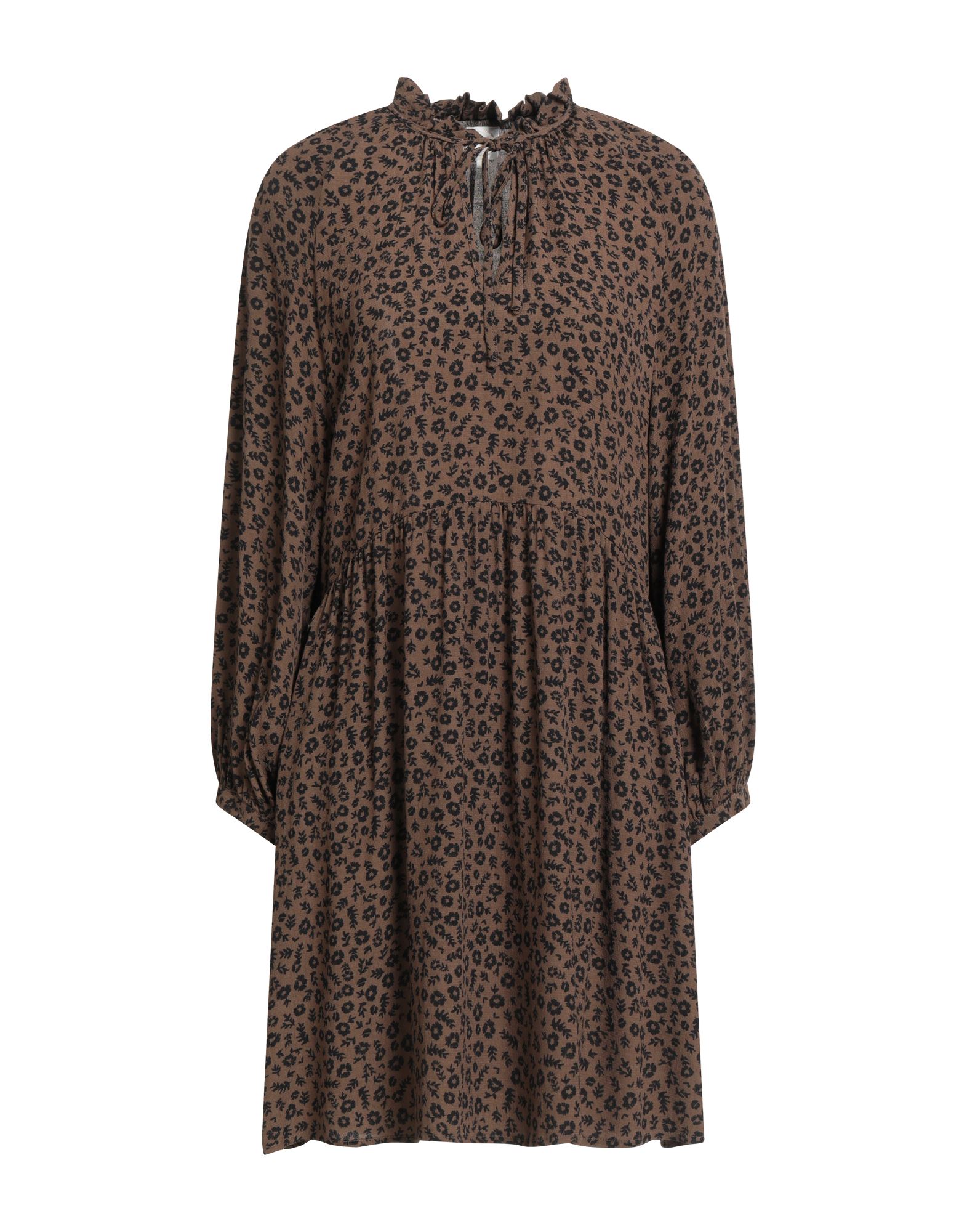 DES PETITS HAUTS Mini-kleid Damen Khaki DES PETITS HAUTS Mini-kleid Damen Khaki von DES PETITS HAUTS