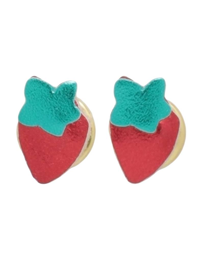 DES PETITS HAUTS Ohrring Damen Rot von DES PETITS HAUTS