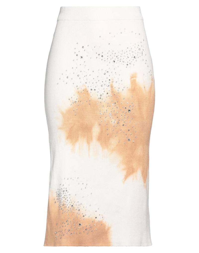 DES_PHEMMES Midi-rock Damen Off white von DES_PHEMMES