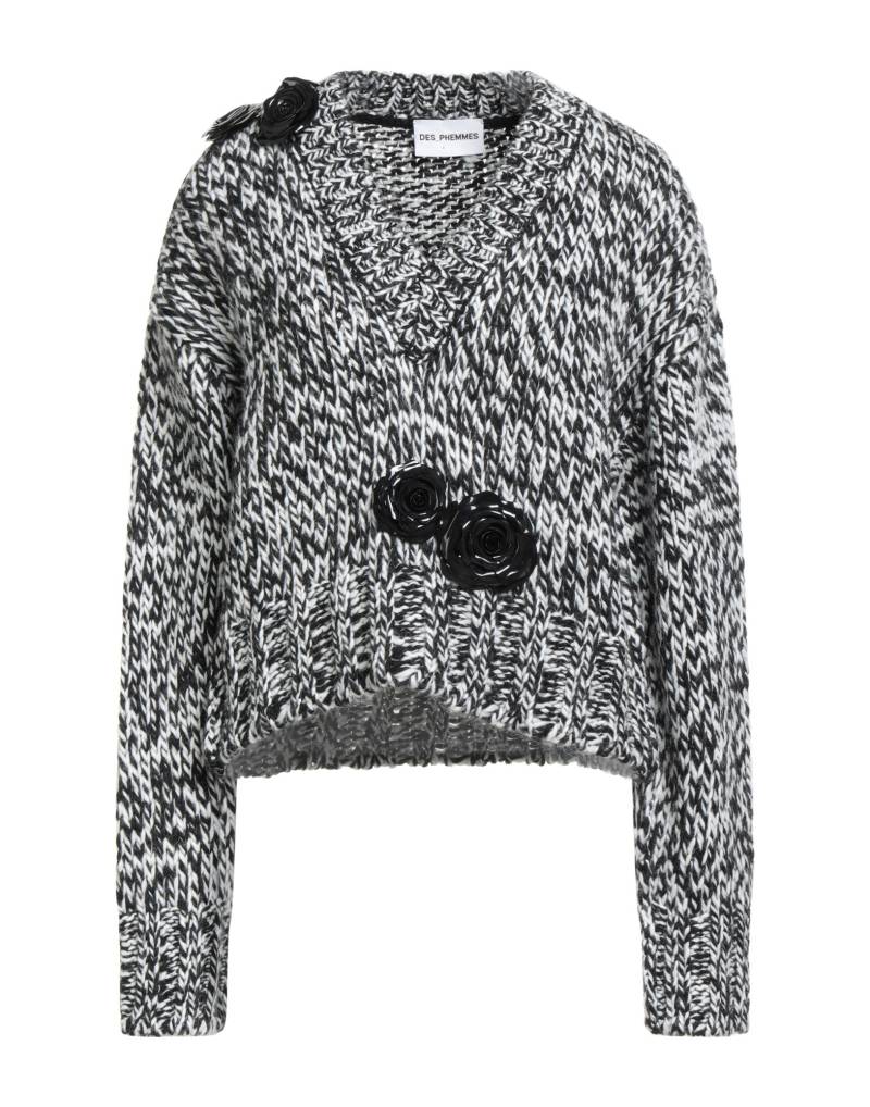DES_PHEMMES Pullover Damen Schwarz von DES_PHEMMES