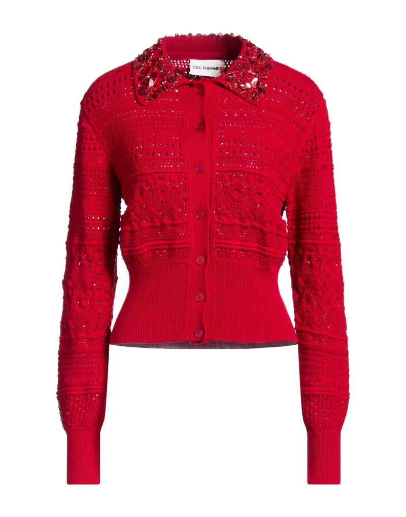 DES_PHEMMES Strickjacke Damen Rot von DES_PHEMMES