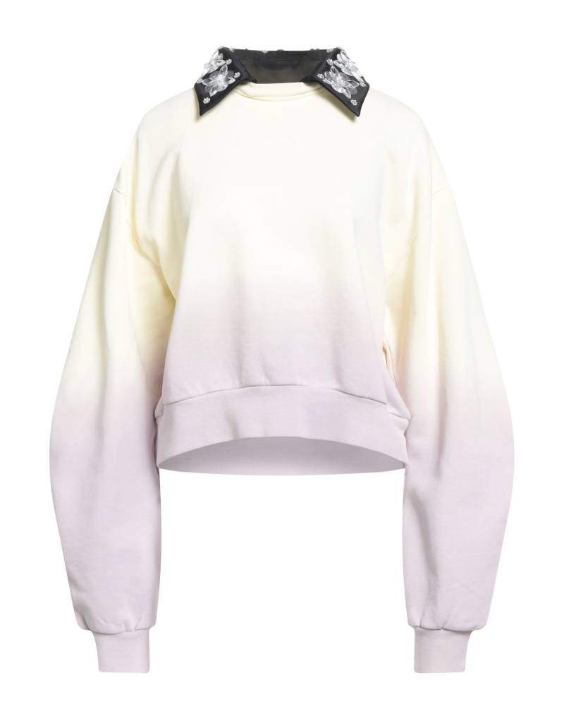 DES_PHEMMES Sweatshirt Damen Pastellgelb von DES_PHEMMES