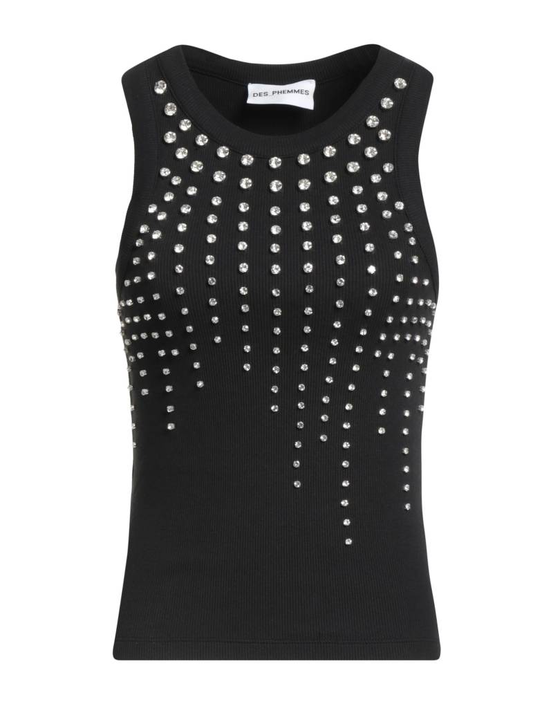 DES_PHEMMES Top Damen Schwarz von DES_PHEMMES