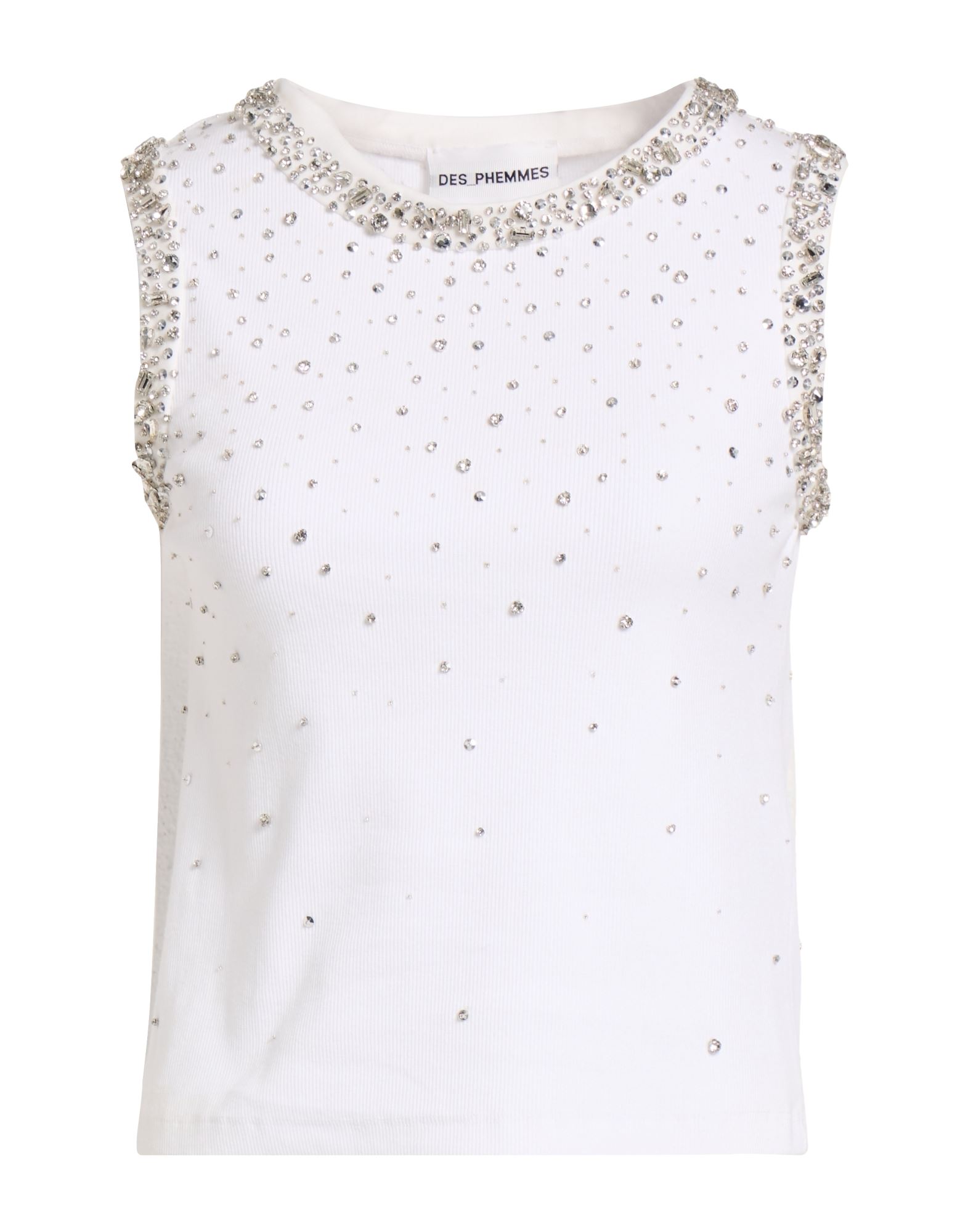 DES_PHEMMES Top Damen Weiß DES_PHEMMES Top Damen Weiß von DES_PHEMMES