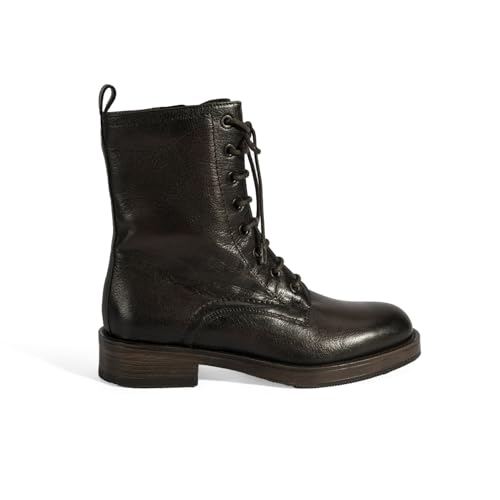 DESA Damen-Lederstiefel – Authentisches Leder, bequemer Flacher Absatz, für den Alltag und besondere Anlässe, geeignet für Schnee | Braun - 40 DESA Damen-Lederstiefel – Authentisches Leder, bequemer Flacher Absatz, für den Alltag und besondere Anlässe, geeignet für Schnee | Braun - 40 von DESA