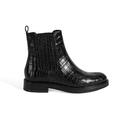 DESA Damen-Lederstiefel – Echtes Leder, stilvoll und bequem, unverzichtbar für Herbst/Winter, runde Zehenpartie, Blockabsatz, strapazierfähige Sohle, perfekt für alle Gelegenheiten | Schwarz - 40 DESA Damen-Lederstiefel – Echtes Leder, stilvoll und bequem, unverzichtbar für Herbst/Winter, runde Zehenpartie, Blockabsatz, strapazierfähige Sohle, perfekt für alle Gelegenheiten | Schwarz - 40 von DESA