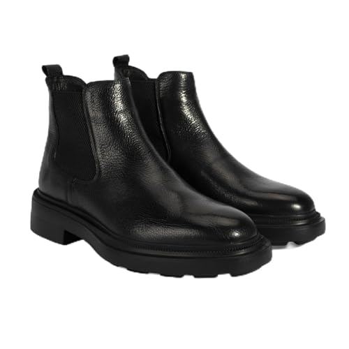 DESA Herren-Winterstiefel aus echtem Leder – Stilvoller und langlebiger Flacher Absatz mit Schnürverschluss für den Alltag und besondere Anlässe | Schwarz - 40 DESA Herren-Winterstiefel aus echtem Leder – Stilvoller und langlebiger Flacher Absatz mit Schnürverschluss für den Alltag und besondere Anlässe | Schwarz - 40 von DESA