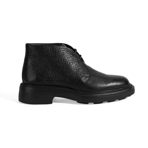 DESA Herren-Lederstiefel, authentisches Leder, strapazierfähiges Winterschuhwerk für verschneite Bedingungen, Bequeme Passform für den Alltag und besondere Anlässe | Schwarz - 42 DESA Herren-Lederstiefel, authentisches Leder, strapazierfähiges Winterschuhwerk für verschneite Bedingungen, Bequeme Passform für den Alltag und besondere Anlässe | Schwarz - 42 von DESA