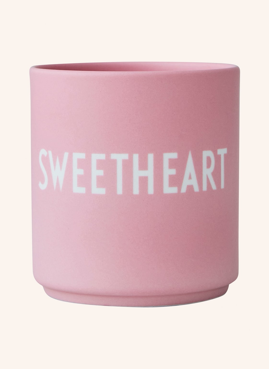 Design Letters Becher Sweetheart pink von DESIGN LETTERS