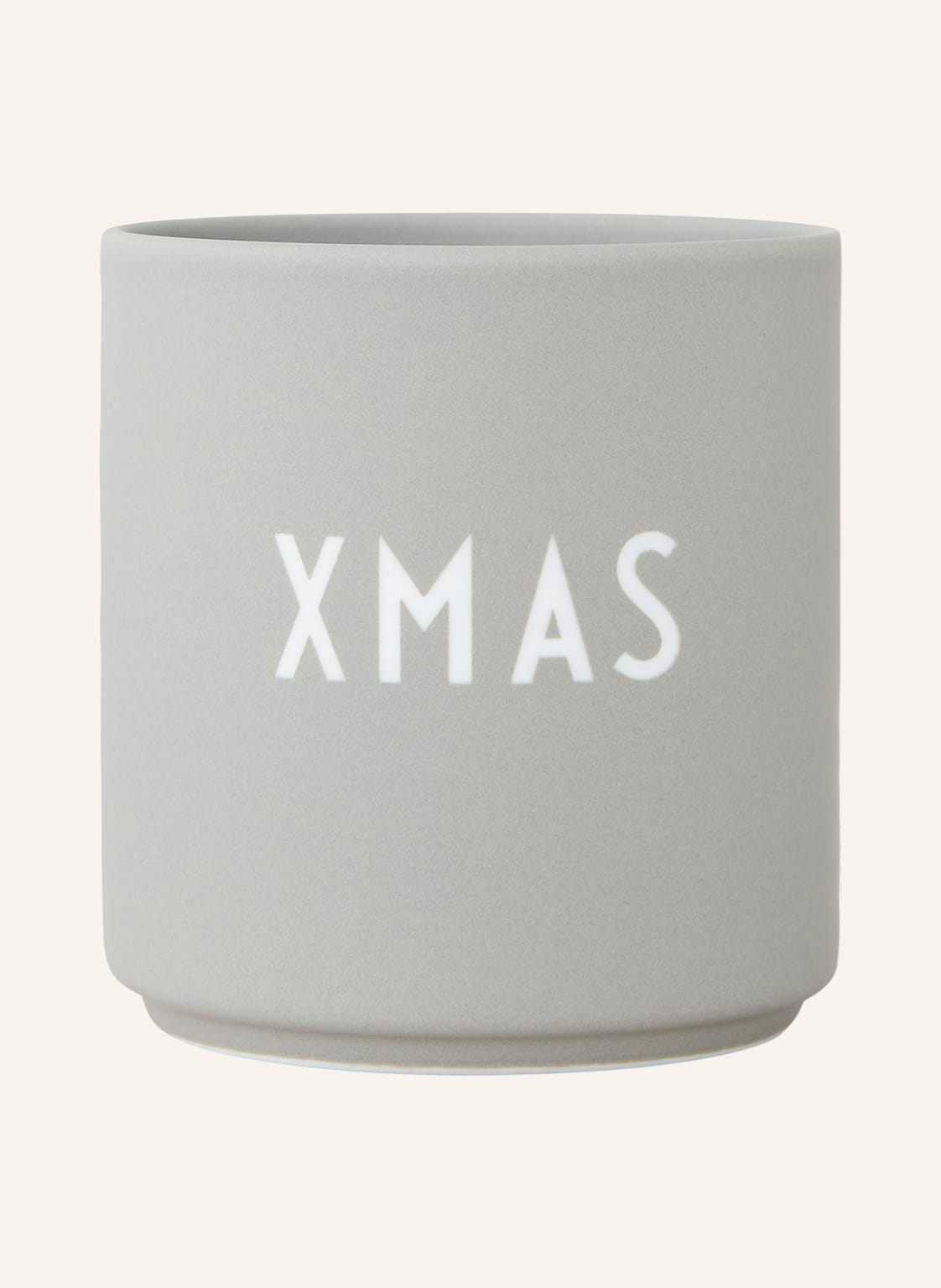Design Letters Becher X-Mas grau Design Letters Becher X-Mas grau von DESIGN LETTERS
