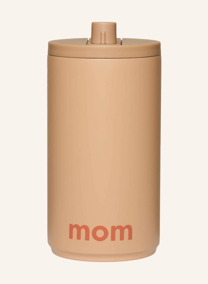 Design Letters Thermobecher Mom beige von DESIGN LETTERS