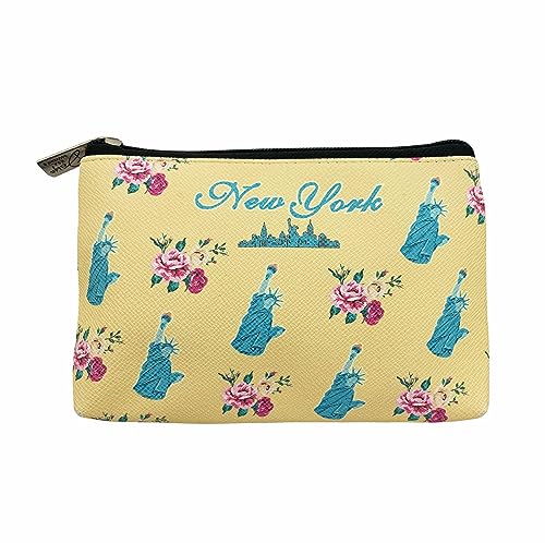 Kosmetiktasche für Mädchen und Frauen, elegant, New York, Souvenir, Reißverschluss, Reise-Kosmetiktasche, Make-up-Tasche, JP-330129B von DESIGN U.S.A. SOUVENIR