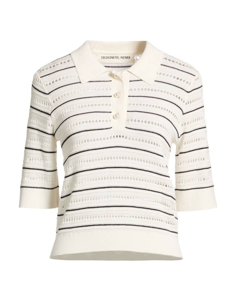 DESIGNERS REMIX Pullover Damen Weiß von DESIGNERS REMIX